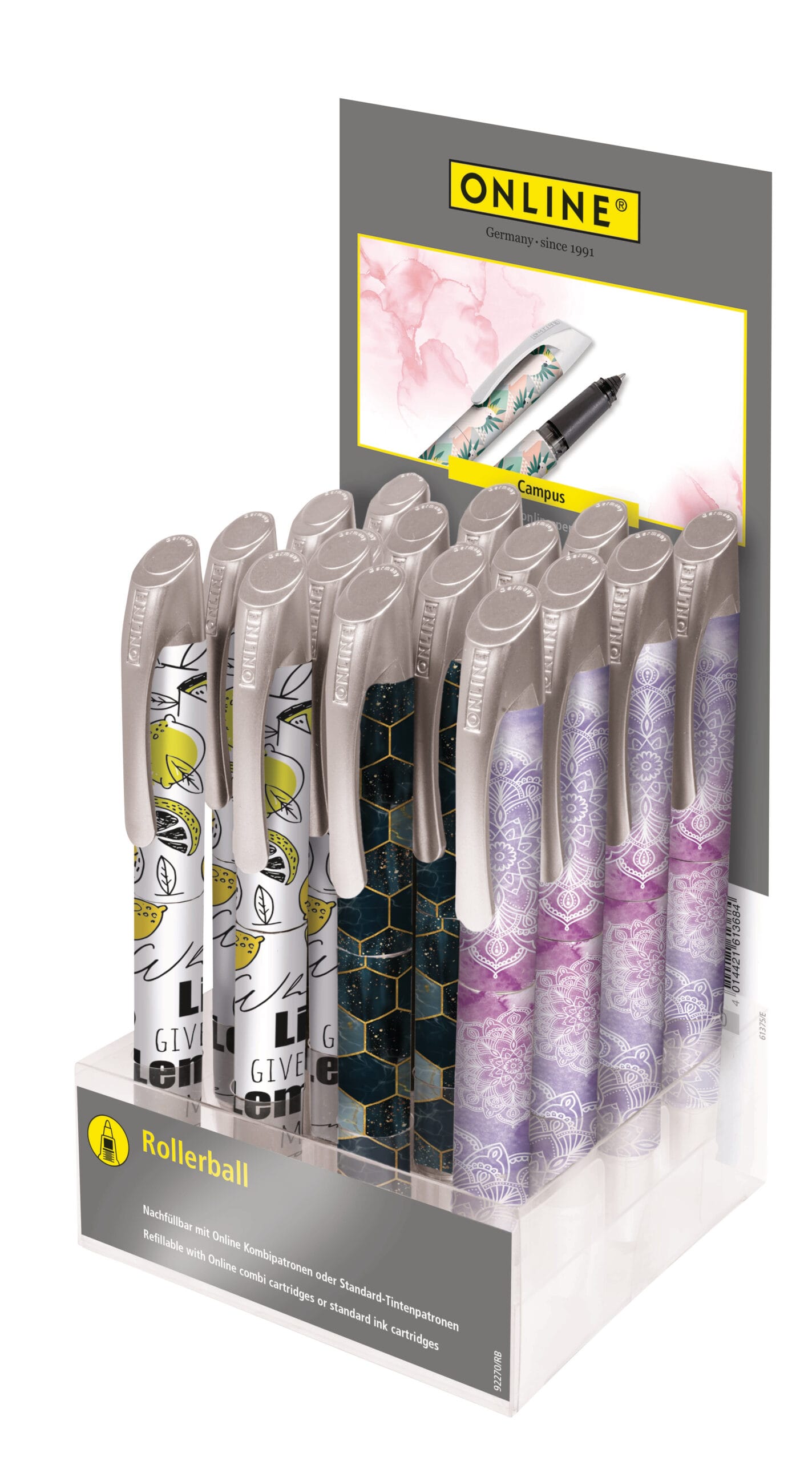 ONLINE-61506-15-4014421615060 ONLINE Display Rollerball Campus 61506/15 2023 – Hochwertig & günstig bei ShopDeca