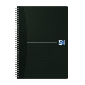 OXFORD Essentials Spiralheft 100100759 A4, kariert 90 Blt, schwarz