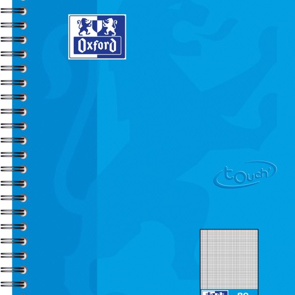 OXFORD Collegeblock Touch B5 400086488 kariert, 90g 80 Blatt