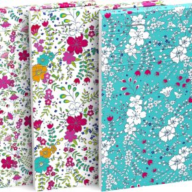 OXFORD Notizblock ForMe Floral A6 400094827 liniert 6mm, 90g 80 Blatt
