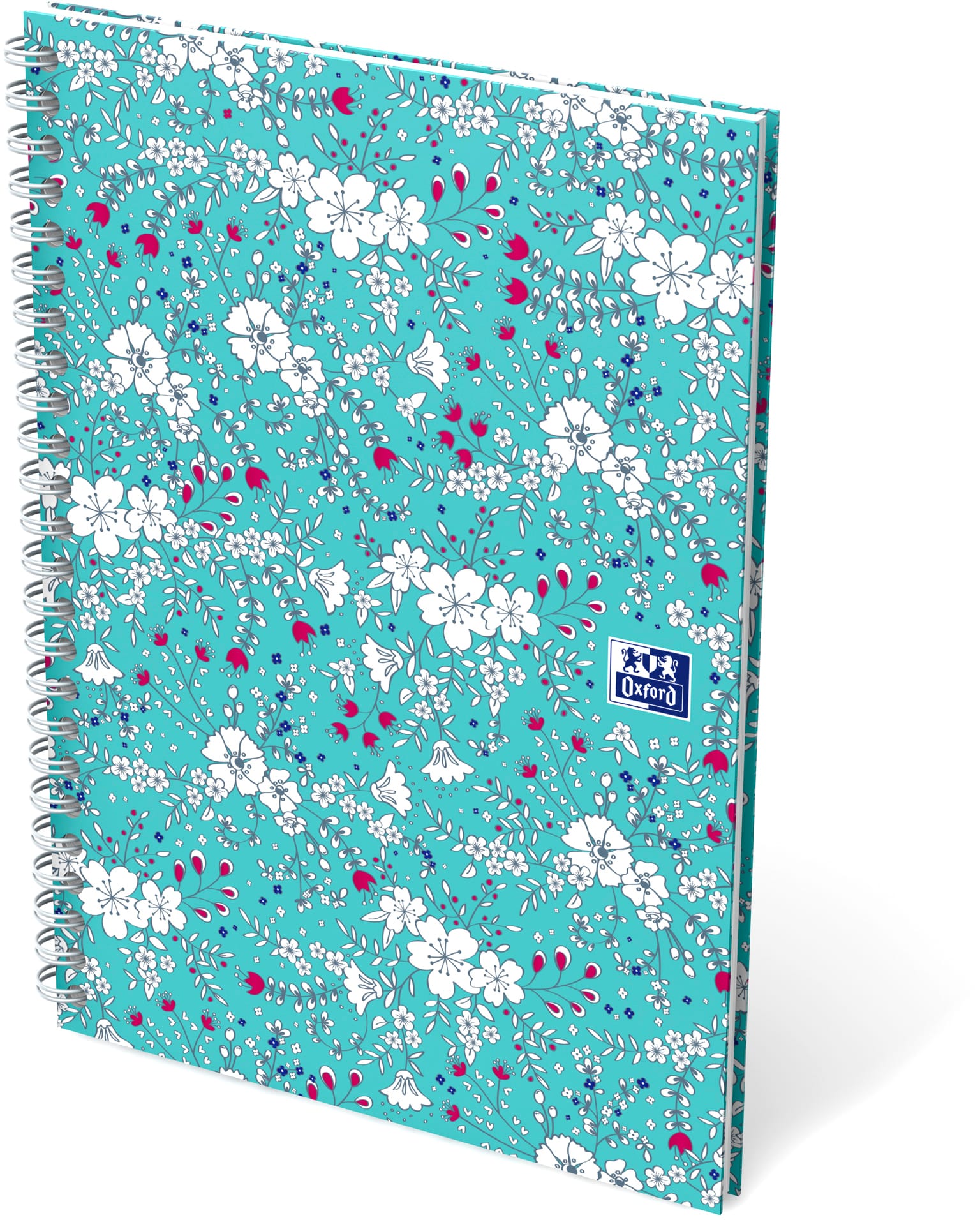 OXFORD-400094951-3020120113319 OXFORD Spiralbuch ForMe Floral A5 400094951 kariert 5x5mm, 90g 60 Blatt – Hochwertig & günstig bei ShopDeca