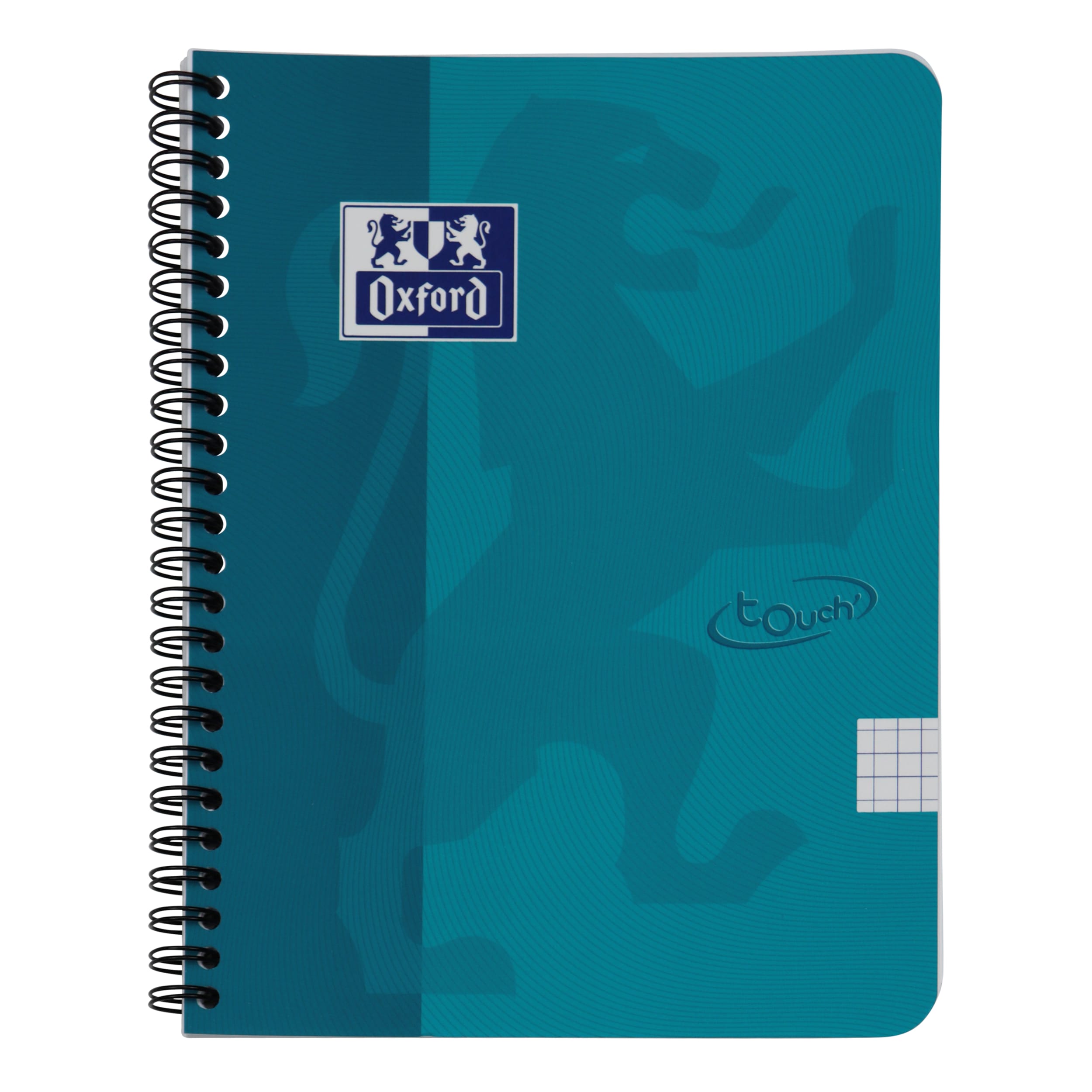 OXFORD-400104100-5904017321682 OXFORD Touch Spiralheft 400104100 A5, kariert 70 Blatt, blau – Hochwertig & günstig bei ShopDeca