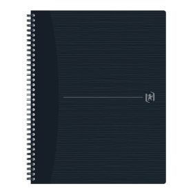 OXFORD Origins Spiralheft 400149999 A4+, liniert 70 Blatt, schwarz