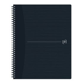 OXFORD Origins Spiralheft 400150006 A4+, kariert 70 Blt, schwarz