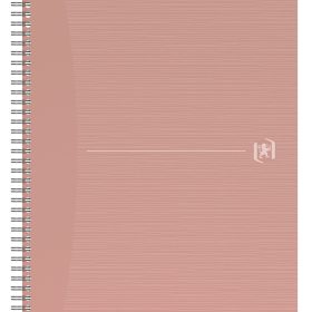 OXFORD My Rec'Up Spiralheft 400166096 A4, kariert 90 Blatt, rosa