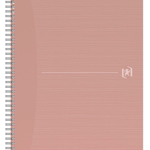 OXFORD My Rec'Up Spiralheft 400166097 A4, liniert 90 Blatt, rosa