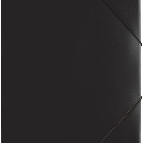 PAGNA Gummibandmappe Trend A4 21613-01 schwarz 3 Klappen