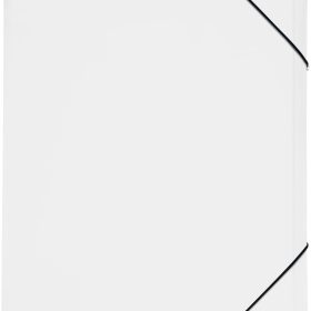 PAGNA Gummibandmappe Trend A3 21638-02 weiss 3 Klappen