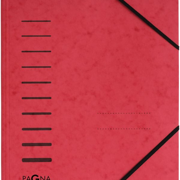 PAGNA Gummibandmappe A4 24001-01 rot