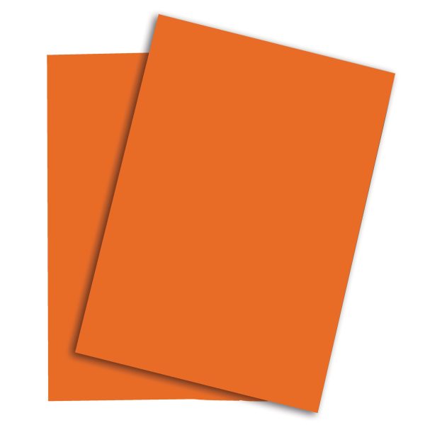 PAPYRUS Rainbow Papier FSC A4 88043103 intensivorange, 120g 250 Blatt