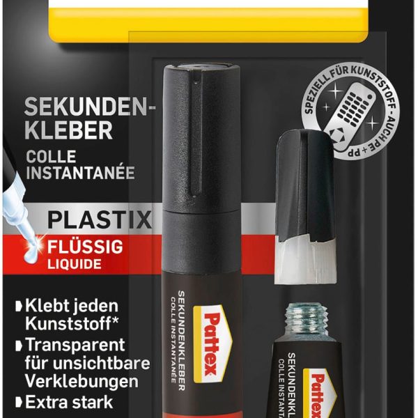 PATTEX Plastix Sekundenkleber PSA1C 2g