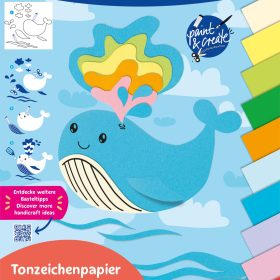 PELIKAN Tonzeichenpapier 101592 Summer 23x33 cm, 120 g/m2