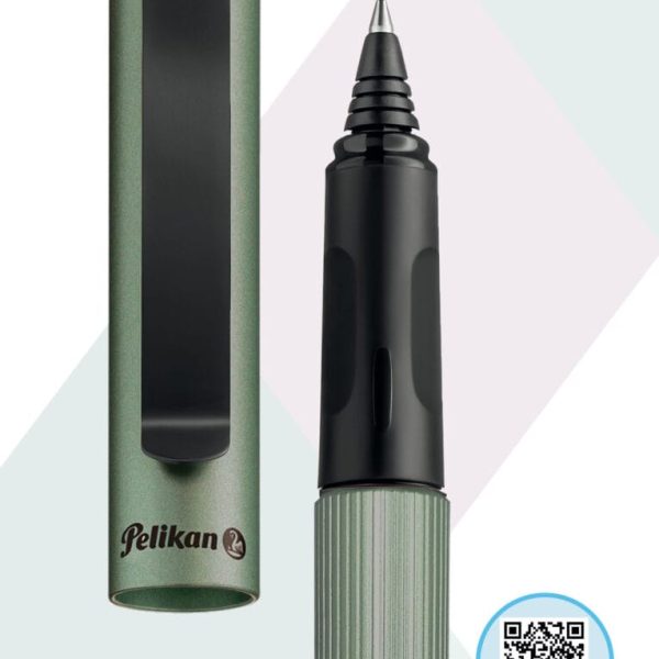 PELIKAN Tintenroller Pina Colada 0.7mm 7191150 Eco-Line, olive