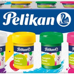PELIKAN Temperafarbe Grundfarben 25ml 804882 6 Farben ass.