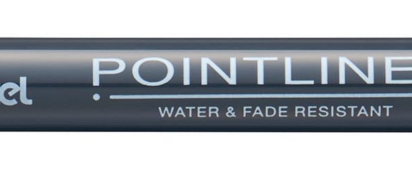 PENTEL Fineliner Pigment 1.0 mm S20P-10A POINTLINER, schwarz