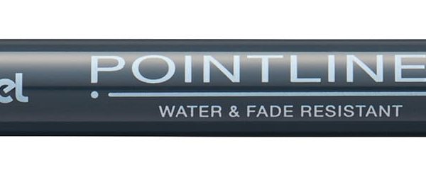 PENTEL Fineliner Pigment 0.2 mm S20P-2A POINTLINER, schwarz