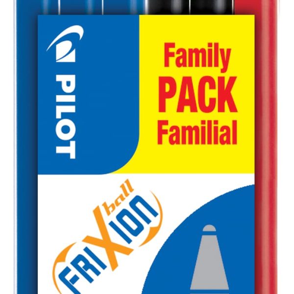 PILOT Refill FriXion Refill BLS-FR7-S6-1 3x blau, 2x schwarz 1x rot