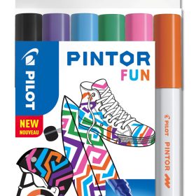 PILOT Marker Pintor Set Fun F S6/0517429 6 Stifte