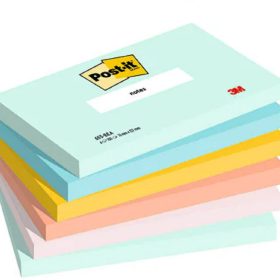 POST-IT Haftnotizen Beachside 127x76mm 655-6-BEA 5-farbig 6x100 Blatt