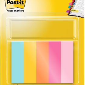 POST-IT Page Marker 15mmx50mm 670-5-BEA 5 Farben 5x50 Streifen