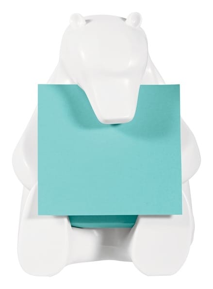 POST-IT-BEAR-330-8887862041899 POST-IT Z-Notes Bear Dispenser 76x76mm BEAR-330 aquawave – Hochwertig & günstig bei ShopDeca