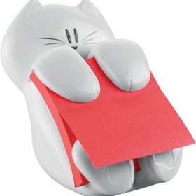 POST-IT Dispenser Katze weiss CAT-330 Z-Notes/90 Blatt 76x76mm