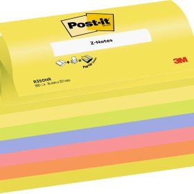 POST-IT Z-Notes neon 76x127mm R-350NRB rainbow 6x100 Blatt