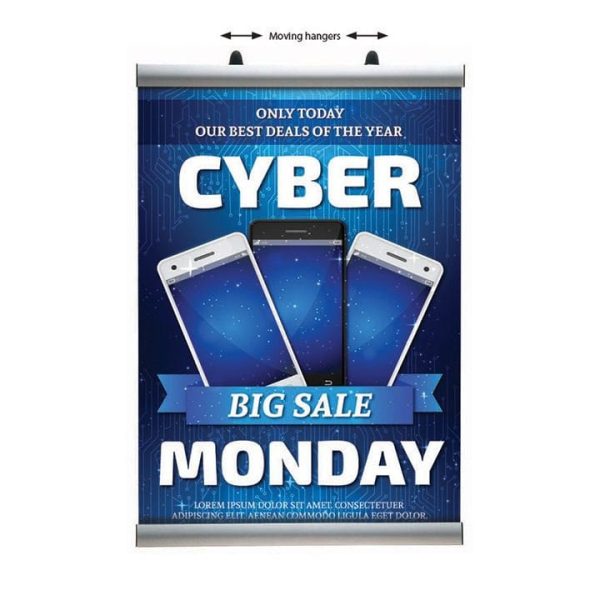 Poster-Klemmschiene 30mm