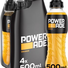 POWERADE Orange, Pet 129400000239 50 cl, 4 Stk.