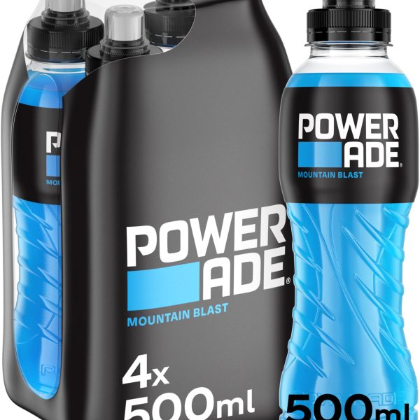 POWERADE Mountain Blast, Pet 129400000243 50 cl, 4 Stk.