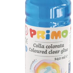 PRIMO Wasserklebstoff 240 ml 004557-501 cyanblau