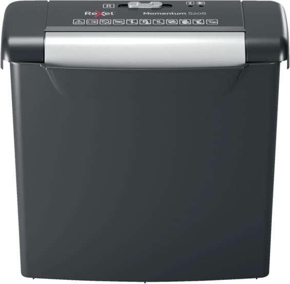 REXEL Aktenvernichter Momentum 2104568EU S206, P-2, 9lt