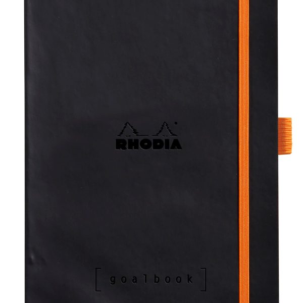 RHODIA Goalbook Notizbuch A5 117571C Softcover schwarz 240 S.