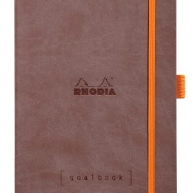 RHODIA Goalbook Notizbuch A5 117572C Softcover Schokoladenb. 240 S.
