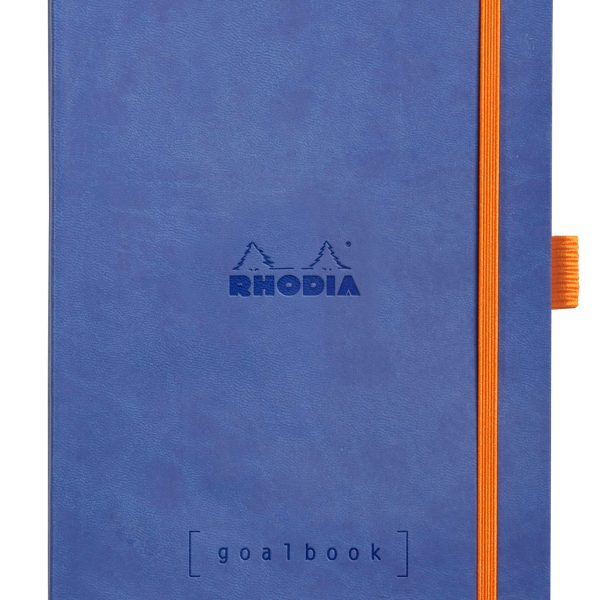 RHODIA Goalbook Notizbuch A5 117577C Softcover saphirblau 240 S.