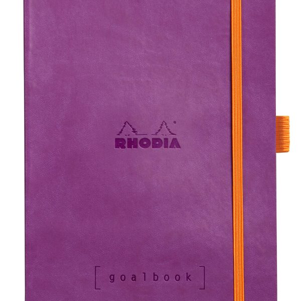 RHODIA Goalbook Notizbuch A5 117579C Softcover violett 240 S.