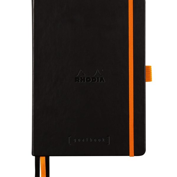 RHODIA Goalbook Notizbuch A5 118571C Hardcover schwarz 240 S.