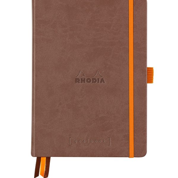 RHODIA Goalbook Notizbuch A5 118572C Hardcover Schokoladenb. 240 S.