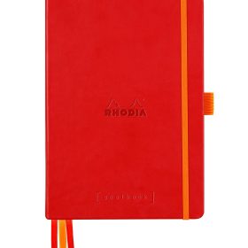 RHODIA Goalbook Notizbuch A5 118582C Hardcover mohnrot 240 S.