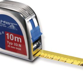 RIEFFEL SWITZERLAND Rollmeter 10m 1210 SB chrom