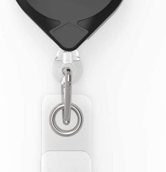 RIEFFEL SWITZERLAND KEY-BAK Badgehalter KB MBID BLAC schwarz