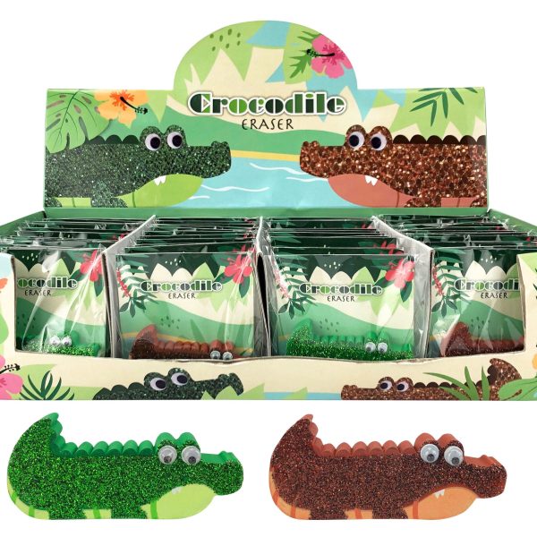 ROOST Radiergummi Krokodile 4519 2 ass.
