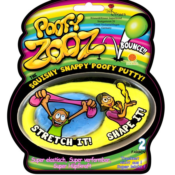 ROOST Poofy Zooz 8008 150x50x180mm ass.