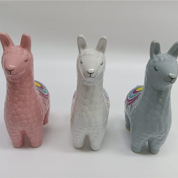 ROOST Sparkasse Lama TG21792-2 assortiert 14.5x7.6x21cm