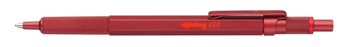 ROTRING-2114261-3026981142611 ROTRING Kugelschreiber 600 M 2114261 rot metallic – Hochwertig & günstig bei ShopDeca