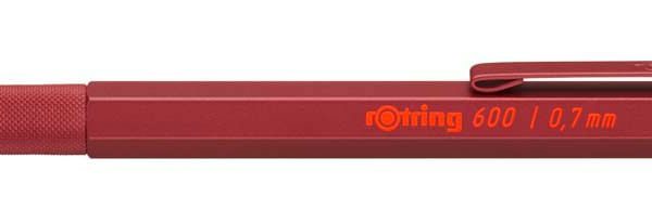 ROTRING Feinminenstift 600 0.7mm 2114265 rot metallic