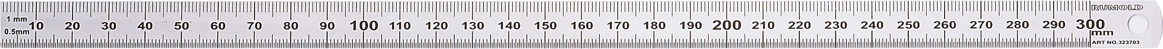 RUMOLD-323703-4012108148504 RUMOLD Stahllineal 30cm 323703 – Hochwertig & günstig bei ShopDeca