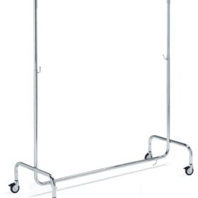 Kleiderständer Rollständer L140cm "basic" verchromt