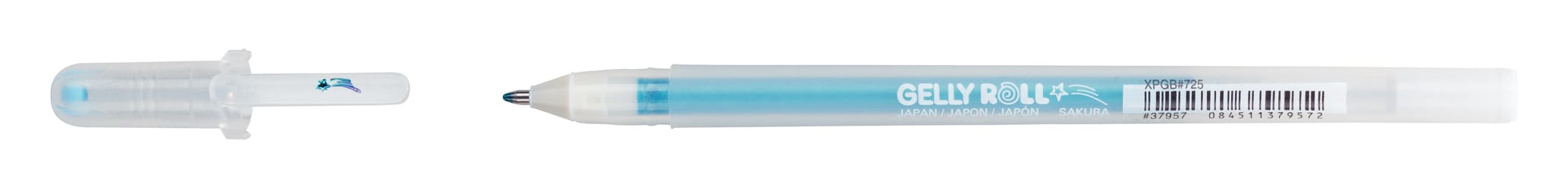 SAKURA-XPGB725-0084511379572 SAKURA Gelly Roll 0.5mm XPGB725 Stardust hellblau Glitter – Hochwertig & günstig bei ShopDeca