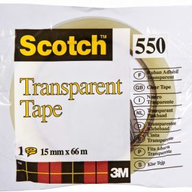 SCOTCH Transparent Tape 550 15mmx66m 550/1566